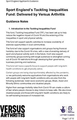 Sport England's Tackling Inequalities Fund: Delivered by Versus Arthritis