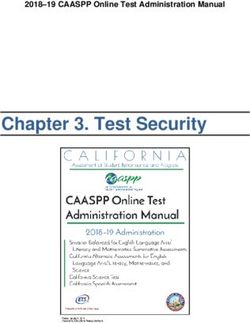 Chapter 3. Test Security - 2018-19 CAASPP Online Test Administration Manual
