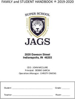 FAMILY and STUDENT HANDBOOK - Indianapolis Public Schools