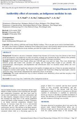 Antifertility effect of curcumin, an indigenous medicine in rats