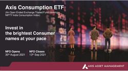Axis Consumption ETF Invest in the brightest Consumer names at your pace - NFO Opens