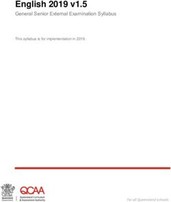 English 2019 v1.5 General Senior External Examination Syllabus - QCAA