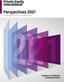 Perspectives 2021 - Tracking LP sentiment in turbulent times - Sanne Group