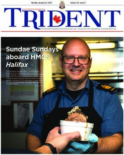 Sundae Sundays aboard HMCS Halifax - Trident Newspaper