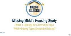 Missing Middle Housing Study - Phase 1 Request for Community Input: What Housing Types Should be Studied? - Arlington County