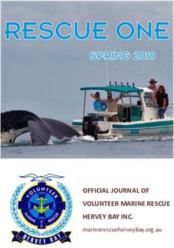 OFFICIAL JOURNAL OF VOLUNTEER MARINE RESCUE HERVEY BAY INC - marinerescueherveybay.org.au