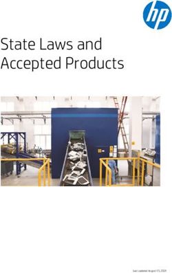 State Laws and Accepted Products