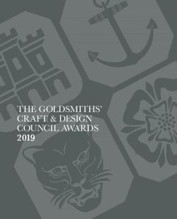THE GOLDSMITHS' CRAFT & DESIGN COUNCIL AWARDS 2019 - The Goldsmiths' Craft and Design Council