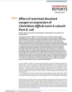 Effect of restricted dissolved oxygen on expression of Clostridium difficile toxin A subunit from E. coli - Nature