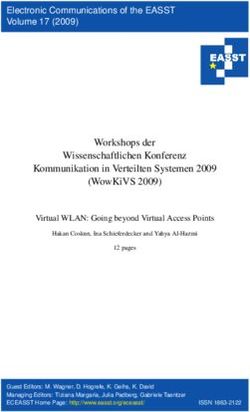 WORKSHOPS DER WISSENSCHAFTLICHEN KONFERENZ KOMMUNIKATION IN VERTEILTEN SYSTEMEN 2009 (WOWKIVS 2009)