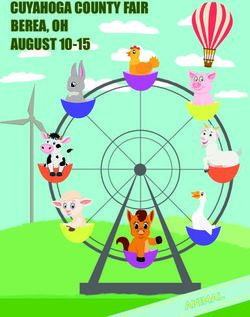 CUYAHOGA COUNTY FAIR BEREA, OH AUGUST 10-15