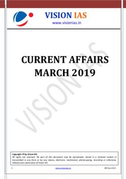CURRENT AFFAIRS MARCH 2019 - VISION IAS www.visionias.in - Amazon S3