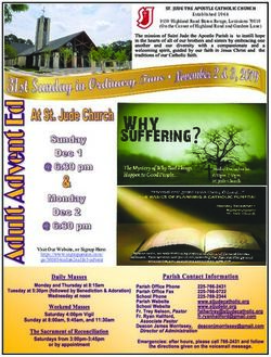 Established 1966 ST. JUDE THE APOSTLE CATHOLIC CHURCH - Visit Our Website, or Signup Here