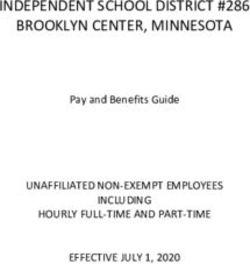 INDEPENDENT SCHOOL DISTRICT #286 BROOKLYN CENTER, MINNESOTA - UNAFFILIATED NON-EXEMPT EMPLOYEES INCLUDING HOURLY FULL-TIME AND PART-TIME EFFECTIVE ...