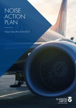 NOISE ACTION PLAN Noise Action Plan 2018-2023 - Paisley
