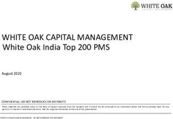 WHITE OAK CAPITAL MANAGEMENT - White Oak India Top 200 PMS