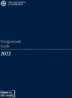 2022 Postgraduate Guide - The University of Edinburgh