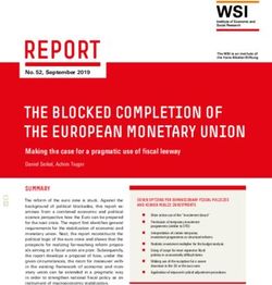 THE BLOCKED COMPLETION OF THE EUROPEAN MONETARY UNION