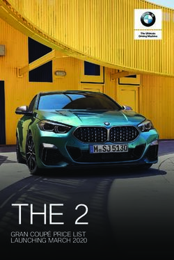 THE 2 GRAN COUPÉ PRICE LIST LAUNCHING MARCH 2020 - The Ultimate Driving Machine - Rybrook Warwick