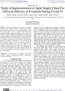 Study of Implementation of Agile Supply Chain For