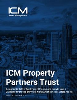 ICM Property Partners Trust - Designed to Deliver Tax-Efficient Income and Growth from a Diversified Portfolio of Private North American Real ...