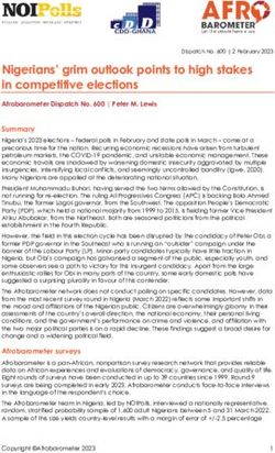 Nigerians' grim outlook points to high stakes in competitive elections