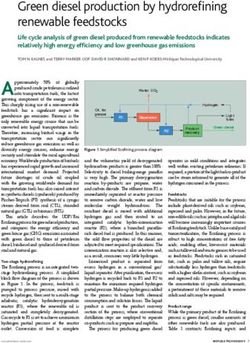 Green diesel production by hydrorefining renewable feedstocks
