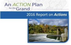 2016 Report on Actions - Grand River Conservation Authority