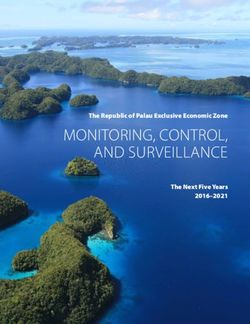 MONITORING, CONTROL, AND SURVEILLANCE - The Republic of Palau Exclusive Economic Zone The Next Five Years 2016-2021 - Coastal ...