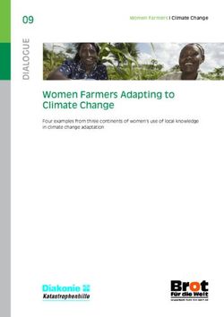 Women Farmers Adapting to Climate Change - Four examples from three continents of women's use of local knowledge in climate change adaptation - UNSCN