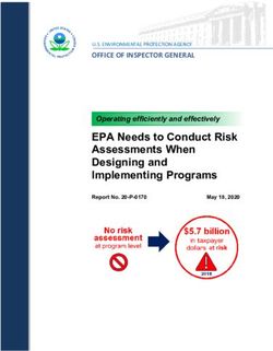 EPA Needs to Conduct Risk Assessments When Designing and Implementing Programs - Operating efficiently and effectively