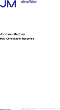 Johnson Matthey MAC Consultation Response - Gov.uk