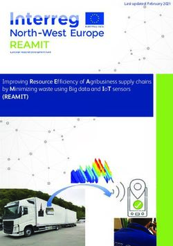 (REAMIT) IMPROVING RESOURCE EFFICIENCY OF AGRIBUSINESS SUPPLY CHAINS BY MINIMIZING WASTE USING BIG DATA AND IOT SENSORS - INTERREG NWE