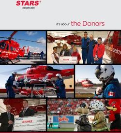 It's about the Donors - STARS Air Ambulance