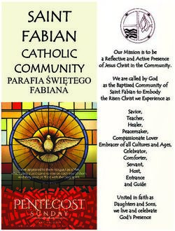 SAINT FABIAN CATHOLIC COMMUNITY PARAFIA ŚWIĘTEGO