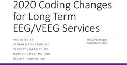 2020 Coding Changes for Long Term EEG/VEEG Services - PRESENTED BY: NATHAN B FOUNTAIN, MD GREGORY L BARKLEY, MD MARC R NUWER, MD, PHD SUSAN T ...