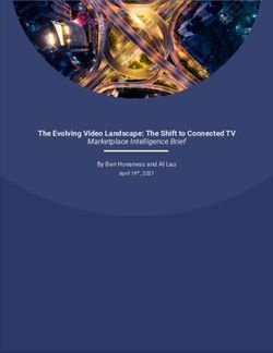 The Evolving Video Landscape: The Shift to Connected TV - Marketplace Intelligence Brief