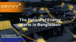 The Future of Energy starts in Bangladesh - Dr. Sebastian Groh CEO of ME SOLshare Ltd. www.me-solshare.com