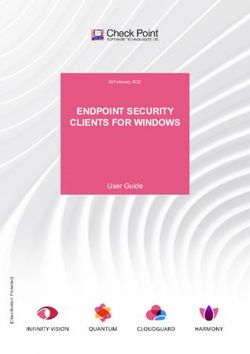 ENDPOINT SECURITY CLIENTS FOR WINDOWS - User Guide - 28 February 2022
