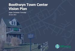 Boothwyn Town Center Vision Plan - Upper Chichester Township January 2022