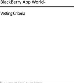 BLACKBERRY APP WORLD VETTING CRITERIA