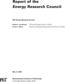 Report of the Energy Research Council - CESTAR at UCLA