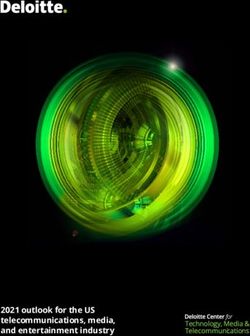 2021 outlook for the US telecommunications, media, and entertainment industry - Deloitte