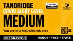 Tandridge District at Medium Covid Alert Level - Tandridge District ...