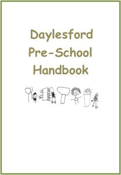 Daylesford Pre-School Handbook - Eureka Community Kindergarten ...