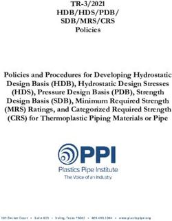 HDB/HDS/PDB/ SDB/MRS/CRS - TR-3/2021