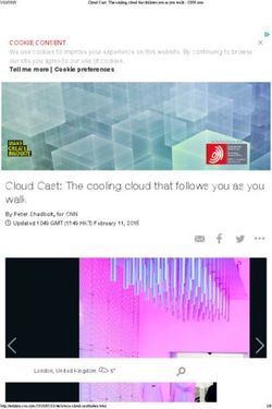 Cloud Cast: The cooling cloud that follows you as you walk