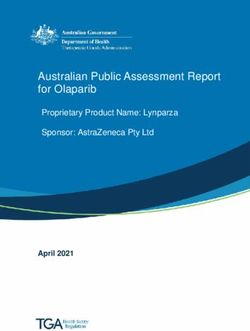 Australian Public Assessment Report for Olaparib - Proprietary Product Name: Lynparza Sponsor: AstraZeneca Pty Ltd - TGA