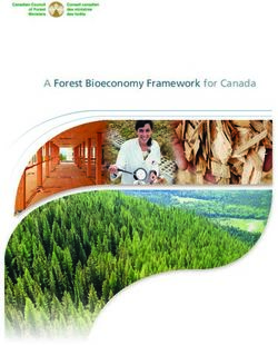 A Forest Bioeconomy Framework for Canada - Canadian ...