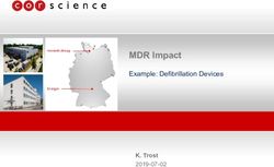 MDR Impact Example: Defibrillation Devices - K. Trost - Corscience